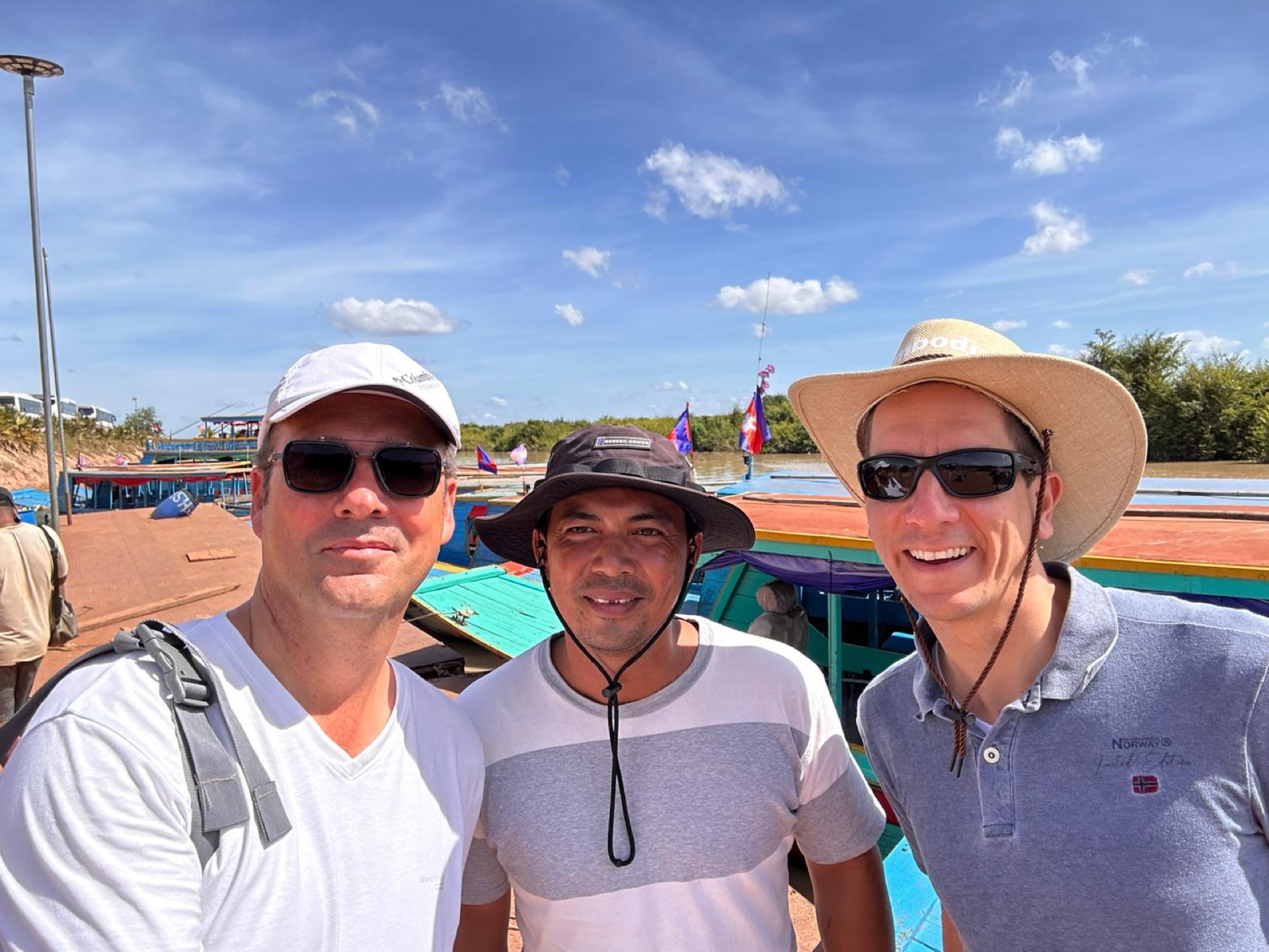 Siphan with guest